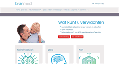 Desktop Screenshot of brainmed.nl